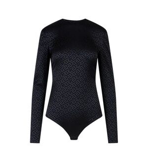 Black Long Sleeve Bodysuit